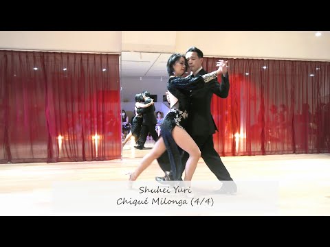 [アルゼンチンタンゴ] Chiqué Milonga -  4/4 Shuhei & Yuri | Paisaje, Pedro Láurenz y Echague #周平裕理 #tango