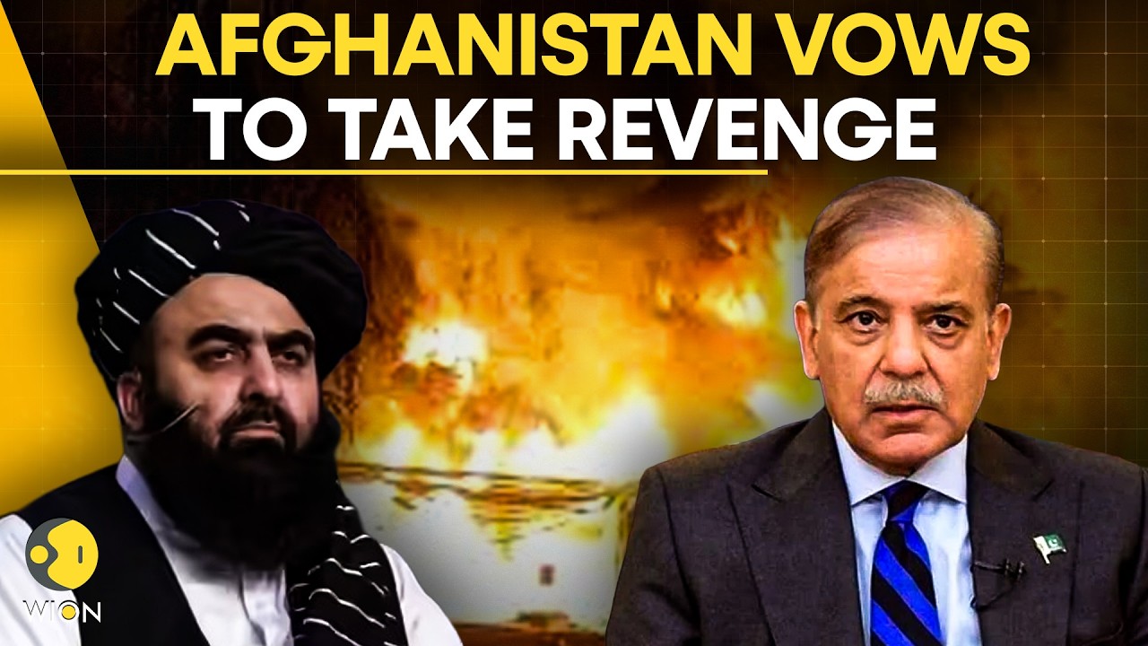 LIVE:  Afghanistan vs Pakistan: Afghanistan Vows Retaliation After Pakistan Deadly Air Strikes |WION