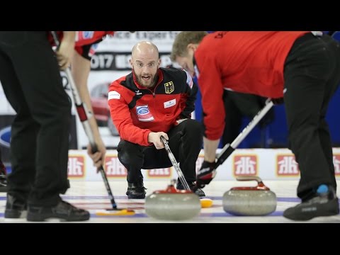HIGHLIGHTS: Germany v China - Ford World Men's Curling Championship 2017