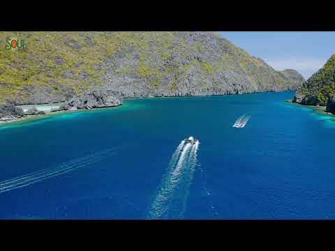 Nature AMAZING - Horizon View bath with Beautiful nature - 4k Video HD || The Soul Bath