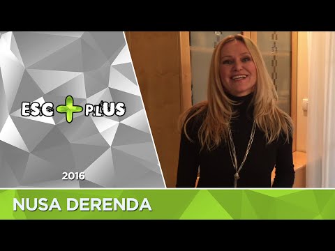 Nuša Derenda sends a message for ESC+Plus (Eurovision 2016 Slovenia - EMA)