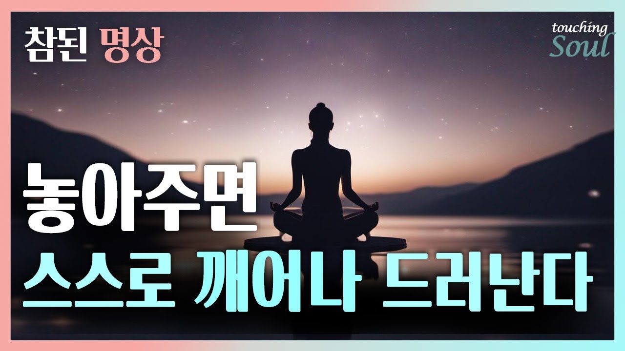 나는 무엇인가? 모든 것을 알아차리는 [진짜 나] 내면의 존재를 깨닫는 방법ㅣ 참된 명상