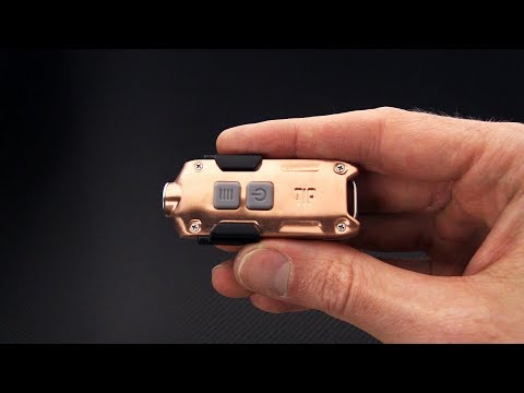 NITECORE 2018 TIP 360 Lumen Rechargeable Keychain Flashlight Copper 