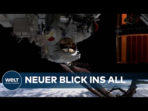 NEUE KAMERA IM ALL: Panorama Kamera von chinesischen Astronauten bei Spaziergang montiert