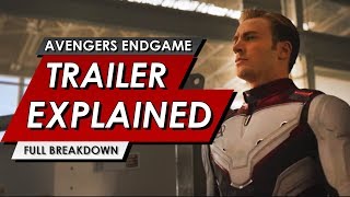 Marvel Studios&#39; Avengers: Endgame - Official Trailer Explained #2 | Everything You Missed | NEW MCU