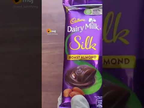 Big Cadbury Dairy milk silk roast almond....