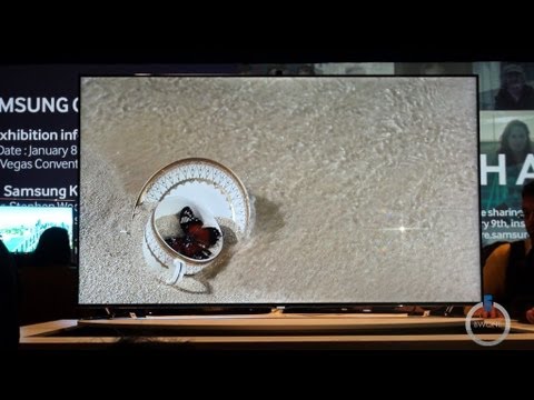 CES 2013: Samsung F8000 LED TV First Look - BWOne.com
