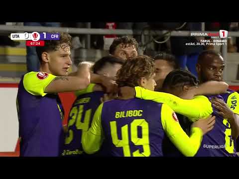 REZUMAT: UTA Arad - CFR Cluj 0-1. Luptǎ extrem de strânsă la play-off