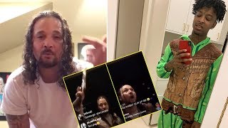 21 Savage Allegedly CALLED THE COPS on Bizzy Bone for coming at him with a 1730&#39;s RIFLE