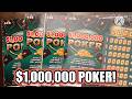 $1,000,000 POKER! CA Scratchers