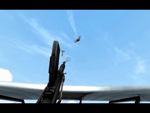 Albatros D.IIlt + 20mm Becker overwing Ammo 60xHE vs. HP400