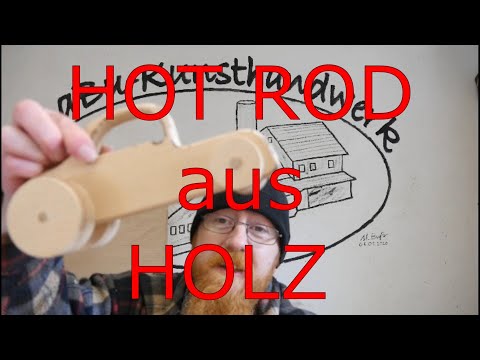 Ford Model T Hot Rod Holzauto Kinderauto Kinderspielzeug