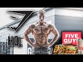 CRAZY Workout At The Gymshark HQ | Trying Five Guys for the FIRST TIME