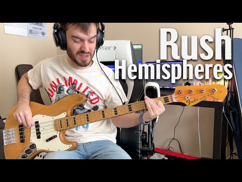 Rush - Cygnus X-1 Book II: Hemispheres - Bass Cover