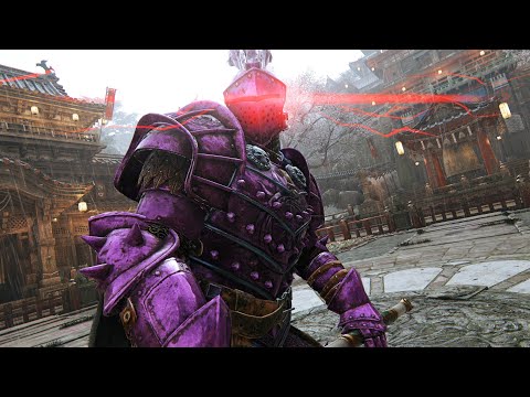 [For Honor] The Lawbringer Parry Machine! You Better Run!!