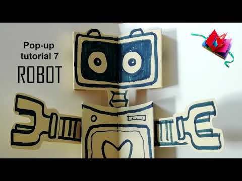 Pop up tutorial 7 - Robot Hug