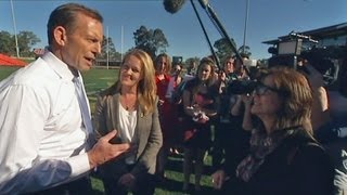 Tony Abbott says Lindsay candidate Fiona Scott has