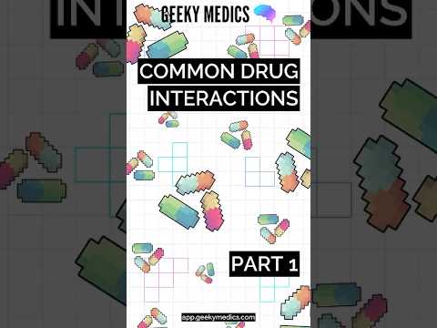 Common drug interactions