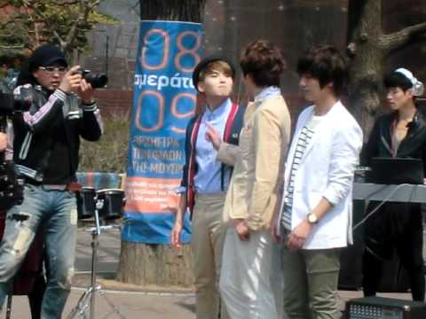 110409 Super Junior K.R.Y MV making in Daehanlo
