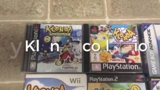 My Klonoa colllection