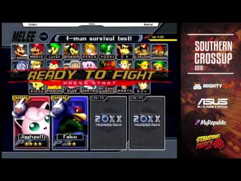 Southern Crossup 2016 - Wontonz (Jigglypuff) vs Crunkle (Falco)  - Pools