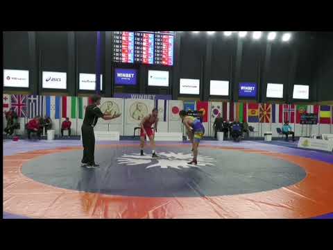 61 kg. Topal Recep (TUR) vs Vladimir Egorov (MKD)3:1,Qualification round,  Int. tour. Dan Kolov 2023