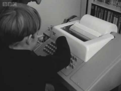 Tomorrow's World: Home Computer Terminal 20 September 1967 - BBC