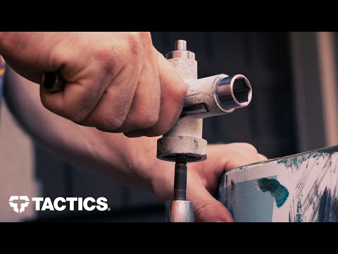 How to Rethread your Skateboard Truck Axles | Tactics