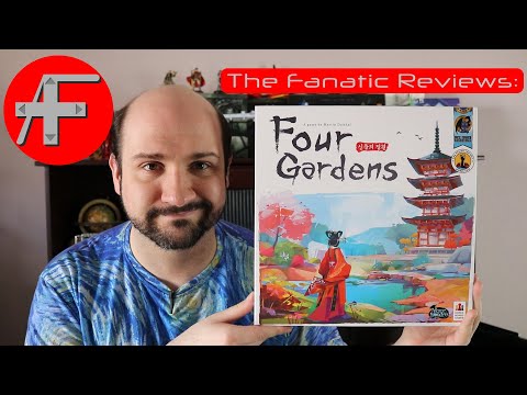 The Fanatic Reviews: Four Gardens - a hand management game by Arcane Wonders and Korea Board Games