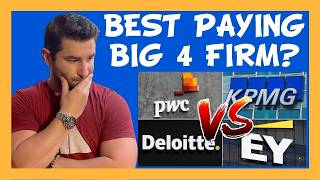 Big 4 Accounting Firms Salary: Which Pays the Best? (Deloitte vs KPMG vs PWC vs Ernst and Young)