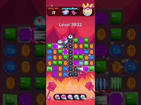 Candy Crush Saga level 3932 - NO BOOSTER | High Speed