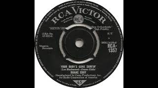 UK New Entry 1963 (186) Duane Eddy - Your Baby's Gone Surfin'