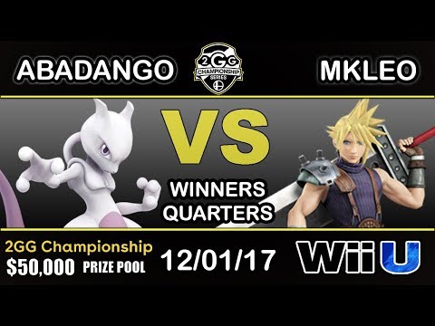 2GGC - LG | Abadango (Mewtwo) Vs. FOX MVG | MKLeo (Cloud) Winners Quarters