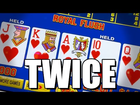 2 ROYAL FLUSHES this week 👑 JACKS OR BETTER 👑 Beginner player friendly