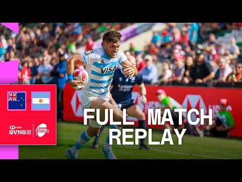 Battle for Bronze 💪 | New Zealand v Argentina | Dubai 2024 HSBC SVNS | Full Match Replay