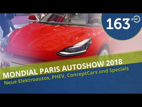 Tesla Model 3 Dual Motor in Paris - Elektroauto Premieren für 2019 - Mondial Paris Autoshow 2018