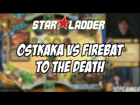 Hearthstone Star Ladder 2015 Ostkaka Firebat to the death