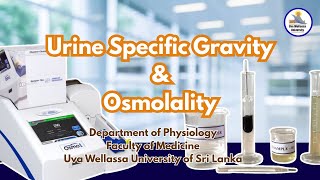 Urine Specifc Gravity & Osmolality