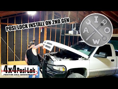 4x4 Posi-Lock Install 2nd Gen Cummins