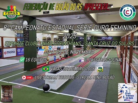 8º CAMPEONATO ESTADUAL SÉRIE OURO FEMININO 2025 - FINAL