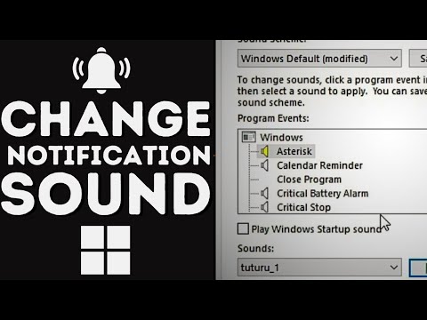 How to Change Notification Sounds on Windows 10 & 11 | Customize Your Windows 10 Notification Sounds