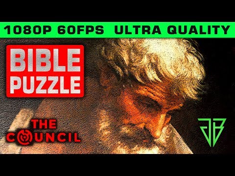 THE COUNCIL Bible Puzzle Solution - No Commentary PC (1080p 60fps Ultra Settings)