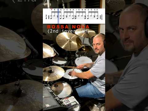 How To Play A BASIC Bossa Nova on #drums in 30 Seconds!