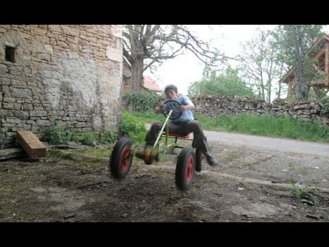 comment construire un karting a pedale