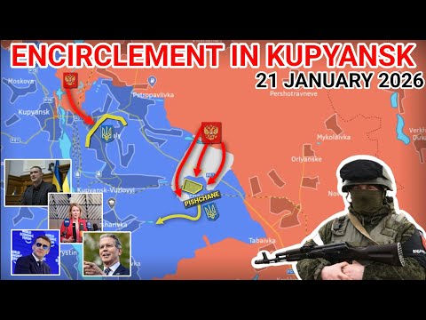 Russia Traps Pishchane | Russia Pushes Deep Into Kostyantynivka [21 January 2026]