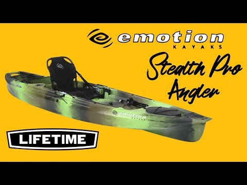 Emotion Stealth Pro Angler Kayak Field Test & Review