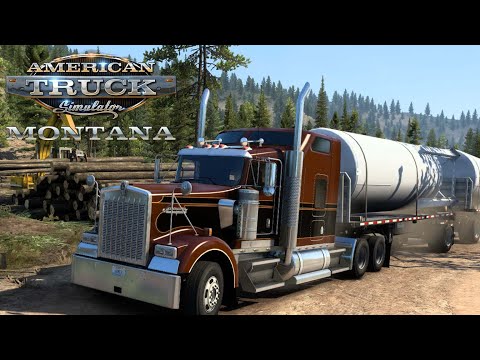 American Truck Simulator: Montana DLC Preview | Detour through Lumberjack Territory |