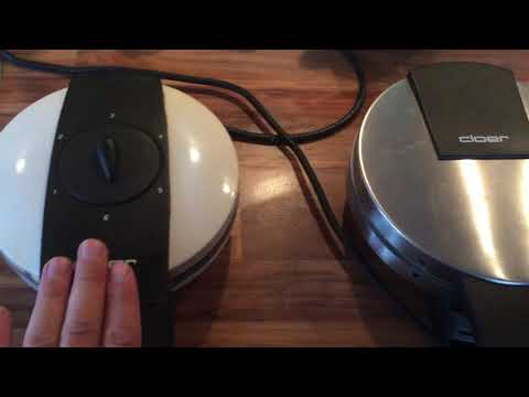 Vergleich Cloer Waffeleisen 1621  vs. 185 (Basis- vs. Premium)