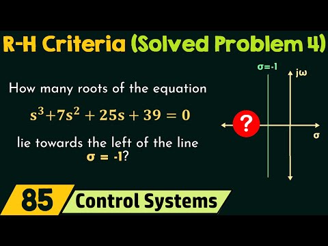 R H Criteria Solved Problem 4