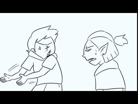 Luz Tosses Owlbert Into the River Bro (animatic)